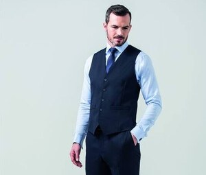 CLUBCLASS CC6004 - Chaleco de traje de hombre Bond