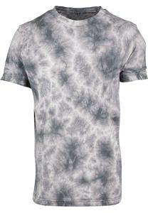 Build Your Brand BY071 - Camiseta con efecto tie dye batik