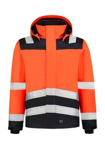 Tricorp T51 - Chaqueta de trabajo unisex Midi Parka High Vis Bicolor