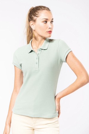 Kariban K210 - Polo de mujer de piqué orgánico de manga corta