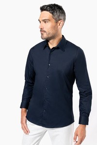 Kariban K513 - Camisa popelina manga larga hombre