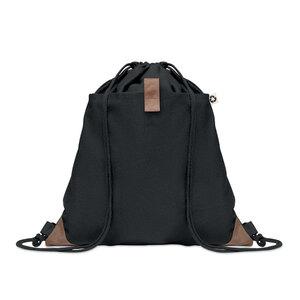 GiftRetail MO6550 - PANDA BAG Bolsa cuerdas algodón reciclado