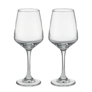 GiftRetail MO6643 - CHEERS Juego de 2 copas de vino
