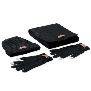 GiftRetail MO6651 - DENALI Set 3 piezas invierno de RPET