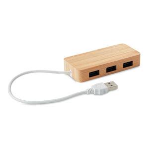 GiftRetail MO9738 - VINA Hub USB de 3 puertos 2.0