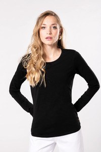 Kariban K3017 - Camiseta con elastán manga larga mujer