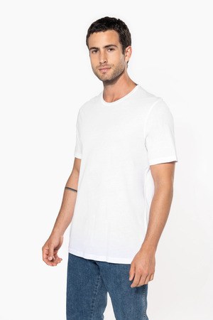 Kariban K398 - Camiseta orgánica con cuello sin costuras y manga corta hombre