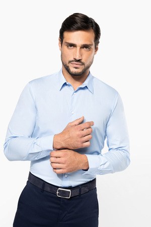 Kariban Premium PK500 - Camisa popelina manga larga hombre