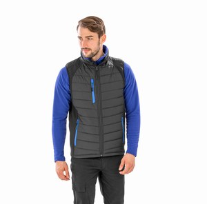 Result R238X - Chaleco Softshell Black Compass acolchado