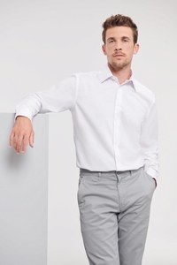 Russell RU922M - CAMISA OXFORD ENTALLADA MANGA LARGA