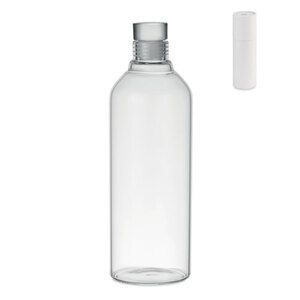 GiftRetail MO6802 - LARGE LOU Botella de borosilicato 1L