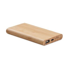 GiftRetail MO6814 - ARENAPOWER C Power bank de bambú 4000 mAh