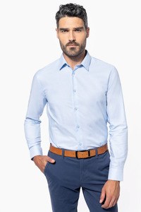 Kariban K595 - Camisa oxford de manga larga para hombre