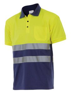 Velilla 305504 - POLO BICOLOR MC AV