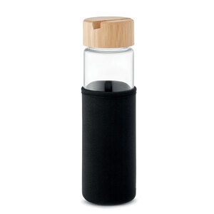 GiftRetail MO2106 - TINAROO Botella con tapa bambú 600 ml