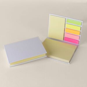 EgotierPro 39022 - Pack Notas Adhesivas y Marcadores Colores OVER