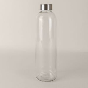 EgotierPro 50000 - Botella de vidrio con tapa metálica 760 ml FRIDGE