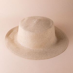 EgotierPro 53014 - Sombrero de papel con banda ajustable CANOTIER