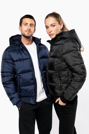 Kariban K6166 - Chaqueta ripstop reciclada con capucha unisex