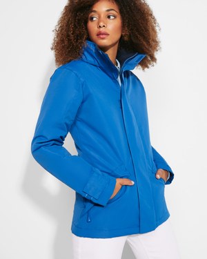 Roly PK5078C - EUROPA WOMAN Parka acolchada entallada impermeable