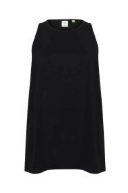 Camiseta sin mangas para mujer abierta por detrás TL507 - Negro